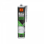 Klej Montażowy Styropian Kasetony Rozety 280ml BIAŁY Dragon do przyklejania styropianu