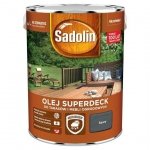Sadolin Superdeck olej 10L SZARY tarasów drewna do