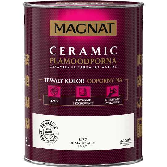 MAGNAT Ceramic 5L C77 Biały Granit