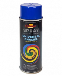 Spray Uniwersalny RAL5002 GRANATOWY 400ml emalia Champion do metalu plastiku drewna gipsu