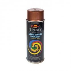 Spray Uniwersalny MIEDZIANY 400ml emalia Champion do metalu plastiku drewna gipsu