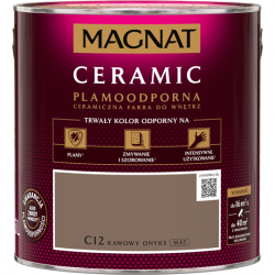 MAGNAT Ceramic 2,5L C12 Kawowy Onyks ceramik ceramiczna farba do wnętrz plamoodporna