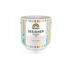 Beckers 2,5L VANILLA CREAM Designer Colour farba lateksowa mat-owa do ścian sufitów