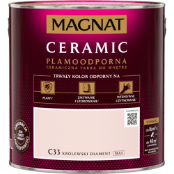 MAGNAT Ceramic 2,5L C33 Królewski Diament ceramik ceramiczna farba do wnętrz plamoodporna