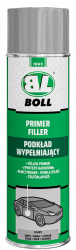 BOLL Podkład Wypełniający SZARY 0,5L SPRAY podkład akrylowy do wyrównywania szybkoschnący szybkoschnąca