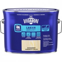 Vidaron Lakier akrylowy bezbarwny wodny 5L
