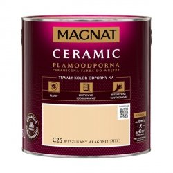 MAGNAT Ceramic 2,5L C25 Wyszukany Aragonit ceramik ceramiczna farba do wnętrz plamoodporna