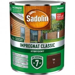 Sadolin Classic impregnat 0,75L TEK TIK TEAK 3 drewna clasic