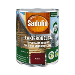 Sadolin Odporna lakierobejca 0,75L MAHOŃ do drewna żelowa zewnętrzna na trudne warunki atmosferyczne