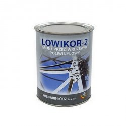 Lowikor-2 0,8L Szary Jasny podkład grunt na dach farba unikor Polifarb-Łódź