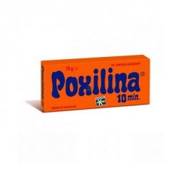 Klej Poxilina 70g Kit Dwuskładnikowy epoksydowy do naprawy rur