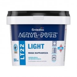 Acryl-Putz LT22 Light 250ml szpachla do dziur Masa naprawcza szybkoschnąca