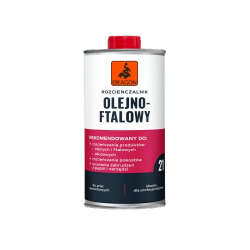 Rozcieńczalnik Olejno-Ftalowy 0,5L Dragon rozpuszczalnik do olejnych ftalowych METAL