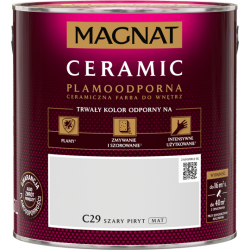 MAGNAT Ceramic 2,5L C29 Szary Piryt ceramik ceramiczna farba do wnętrz plamoodporna