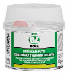 BOLL Szpachla Szpachlówka z włóknem szklanym 200g Samochodowa poliestrowa 