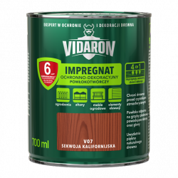 Vidaron Impregnat 0,7L V07 Sekwoja Kalifornijska do drewna powłokotwórczy