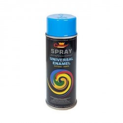 Spray Uniwersalny RAL5012 NIEBIESKI JASNY 400ml emalia Champion do metalu plastiku drewna gipsu