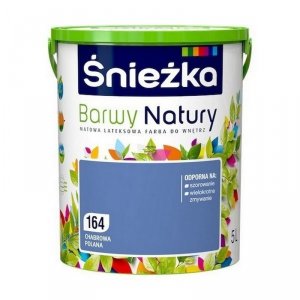 Śnieżka Barwy Natury 5L Chabrowa Polana 164 mat farba do wnętrz ścian sufitów emulsja