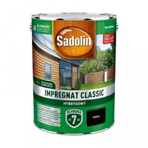 Sadolin Classic impregnat 4,5L HEBAN do drewna clasic Hybrydowy płotów altanek fasad