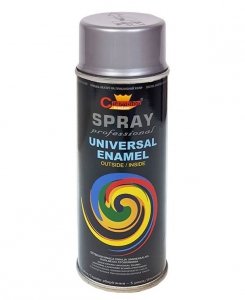 Spray Uniwersalny RAL7046 SZARY JASNY 400ml emalia Champion