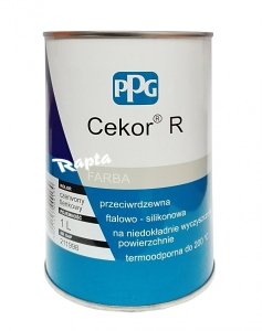 Cekor R 5L farba przeciwrdzewna ftalowo-silikonowa termoodporna