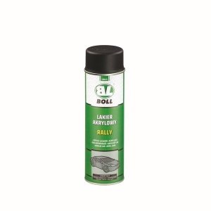 BOLL Lakier Akrylowy CZARNY MAT 0,5L SPRAY czarna