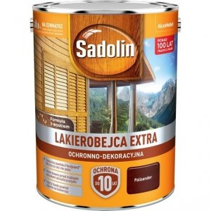Sadolin Extra lakierobejca 10L PALISANDER 9 drewna