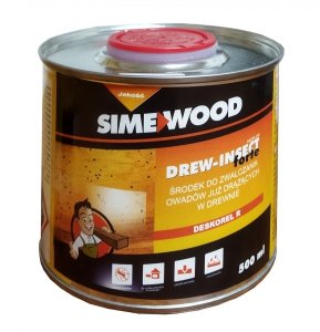 Środek zwalczania owadów drewnie 0,5L owadobójczy preparat Drew-Insect Forte