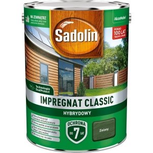 Sadolin Classic impregnat 4,5L ZIELONY drewna clasic