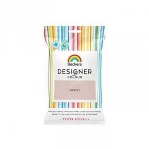 Beckers TESTER LOVELY Designer Colour farba lateksowa mat-owa do ścian sufitów