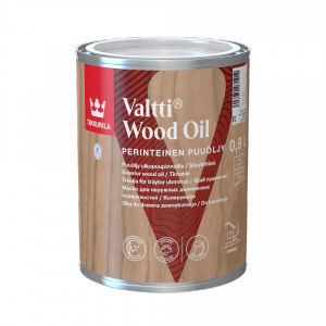 Tikkurila Valtti Wood Oil 0,9L BEZBARWNY olej do drewna tarasów pomostów schodów mebli ogrodowych valti mat rozpuszczalnikowy na zewnątrz