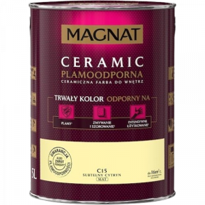 MAGNAT Ceramic 5L C15 Subtelny Cytryn ceramik ceramiczna farba do wnętrz plamoodporna