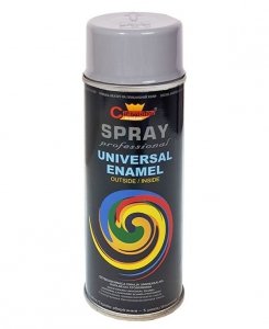 Spray Uniwersalny RAL7001 SZARY 400ml emalia Champion