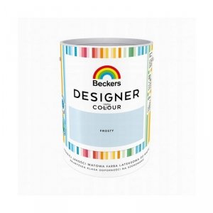 Beckers 5L FROSTY Designer Colour farba lateksowa mat-owa do ścian sufitów