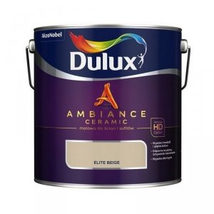 Dulux Ambience Ceramic 2,5L ELITE BEIGE ceramik ceramiczna farba do wnętrz plamoodporna