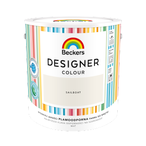Beckers 2,5L SAILBOAT Designer Colour farba lateksowa mat-owa do ścian sufitów