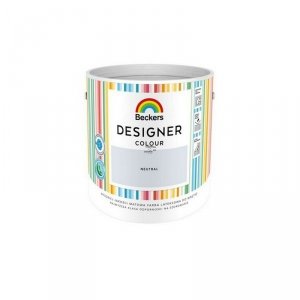 Beckers 2,5L NEUTRAL Designer Colour farba lateksowa mat-owa do ścian sufitów
