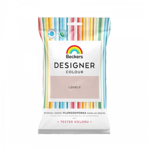 Beckers TESTER LOVELY Designer Colour farba lateksowa mat-owa do ścian sufitów