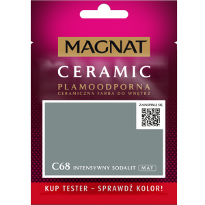 MAGNAT Ceramic TESTER C68 Intensywny Sodalit ceramik ceramiczna farba do wnętrz plamoodporna