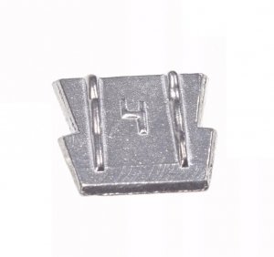 Klin Metalowy 26mm 4 ząbkowany ocynkowany