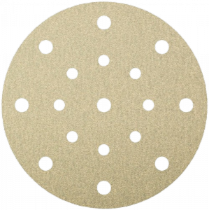 Krążek papier ścierny rzep 225mm 8otw. gr.60 do żyrafy KLINGSPOR PS 33 samoprzylepny