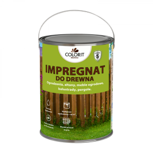 Colorit Impregnat Szybkoschnący 4,5L DĄB drewna do Ochronny wodny płotów altanek