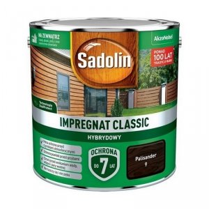 Sadolin Classic impregnat 2,5L PALISANDER 9 do drewna clasic Hybrydowy płotów altanek fasad
