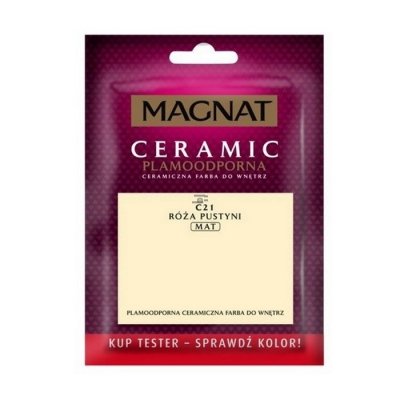 MAGNAT Ceramic TESTER C21 Róża Pustyni ceramik ceramiczna farba do wnętrz plamoodporna