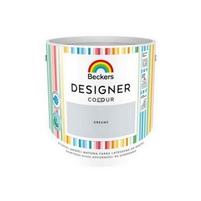 Beckers 2,5L DREAMS Designer Colour farba lateksowa mat-owa do ścian sufitów