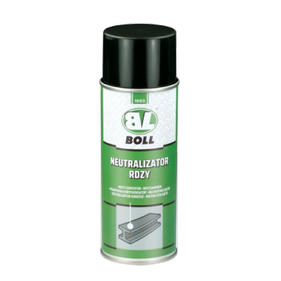 BOLL Neutralizator Rdzy Spray 400ml Podkład Grunt epoksydowy na rdzę antykorozyjny