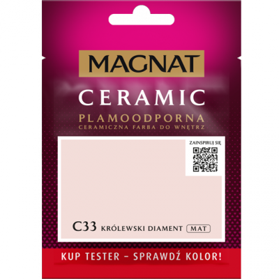 MAGNAT Ceramic TESTER C33 Królewski Diament ceramik ceramiczna farba do wnętrz plamoodporna