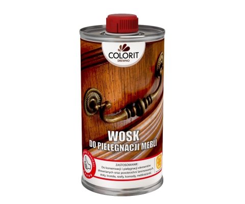 Colorit WOSK Do Pielęgnacji Mebli 500ml 0,5L Kremowy