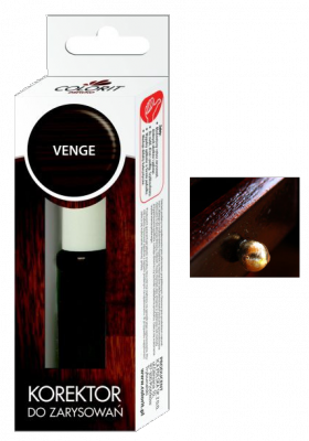 Colorit Korektor Zarysowań VENGE WENGE Drewna Renowacji Mebli 7ml