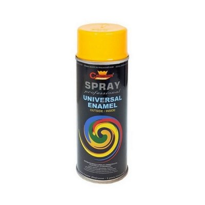 Spray Uniwersalny RAL1018 ŻÓŁTY 400ml emalia Champion do metalu plastiku drewna gipsu